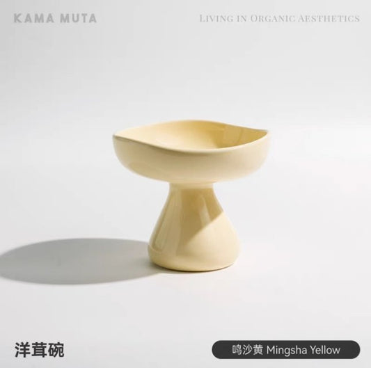 Kama Muta High Bowl源素系列洋茸碗 300ml 深口 鸣沙黄
