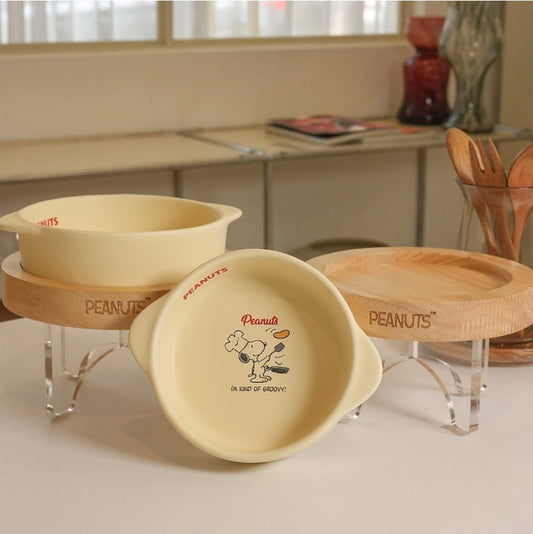 Paris Dog Peanuts Chef Bowl and Table Mini Size