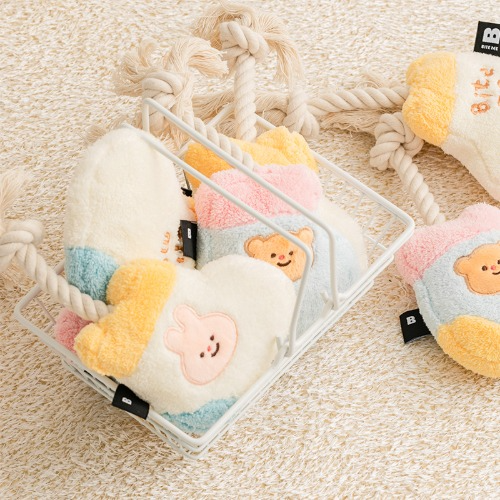 Biteme Socks Rope Toy - Rabbit / Bear