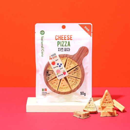 Natural Core Cheese Pizza Dog Treats 90g