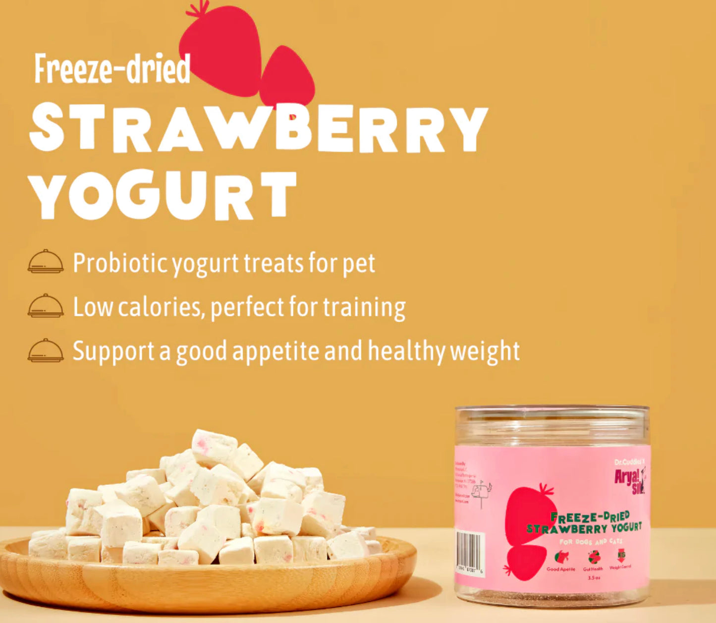 Freeze-Dried Strawberry Yogurt 4.0 oz